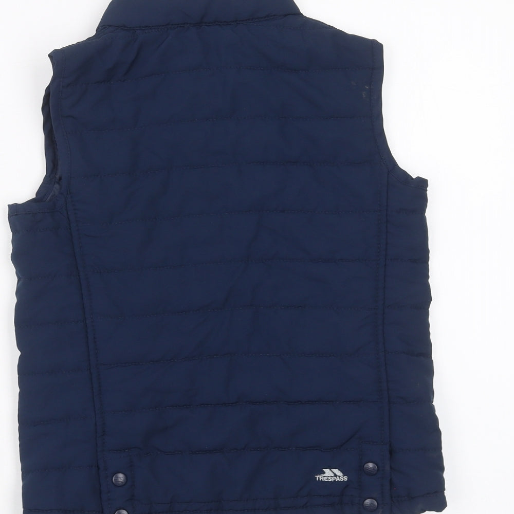 Trespass Boys Blue   Gilet Jacket Size 9-10 Years  - bodywarmer