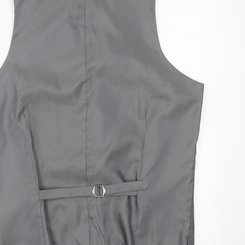 Cedar Wood State Mens Grey   Jacket Suit Waistcoat Size M