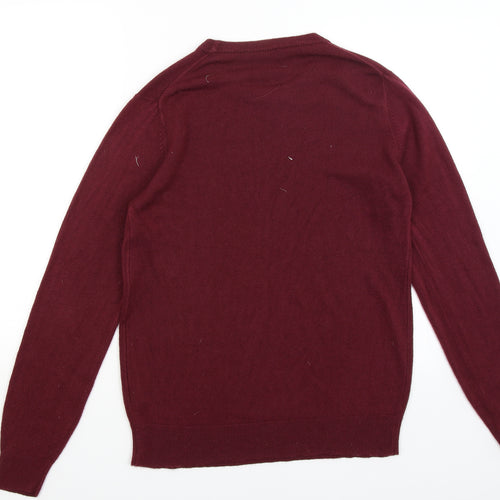 Cedar Wood State Mens Red   Pullover Jumper Size M