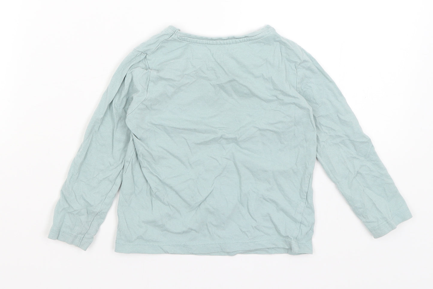Primark Girls Blue   Basic T-Shirt Size 2-3 Years  - Be Kind
