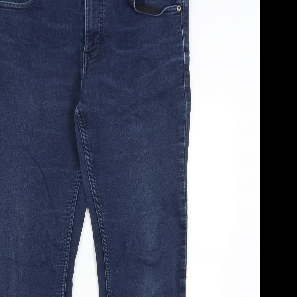 F&F Mens Blue   Straight Jeans Size 34 in L28 in