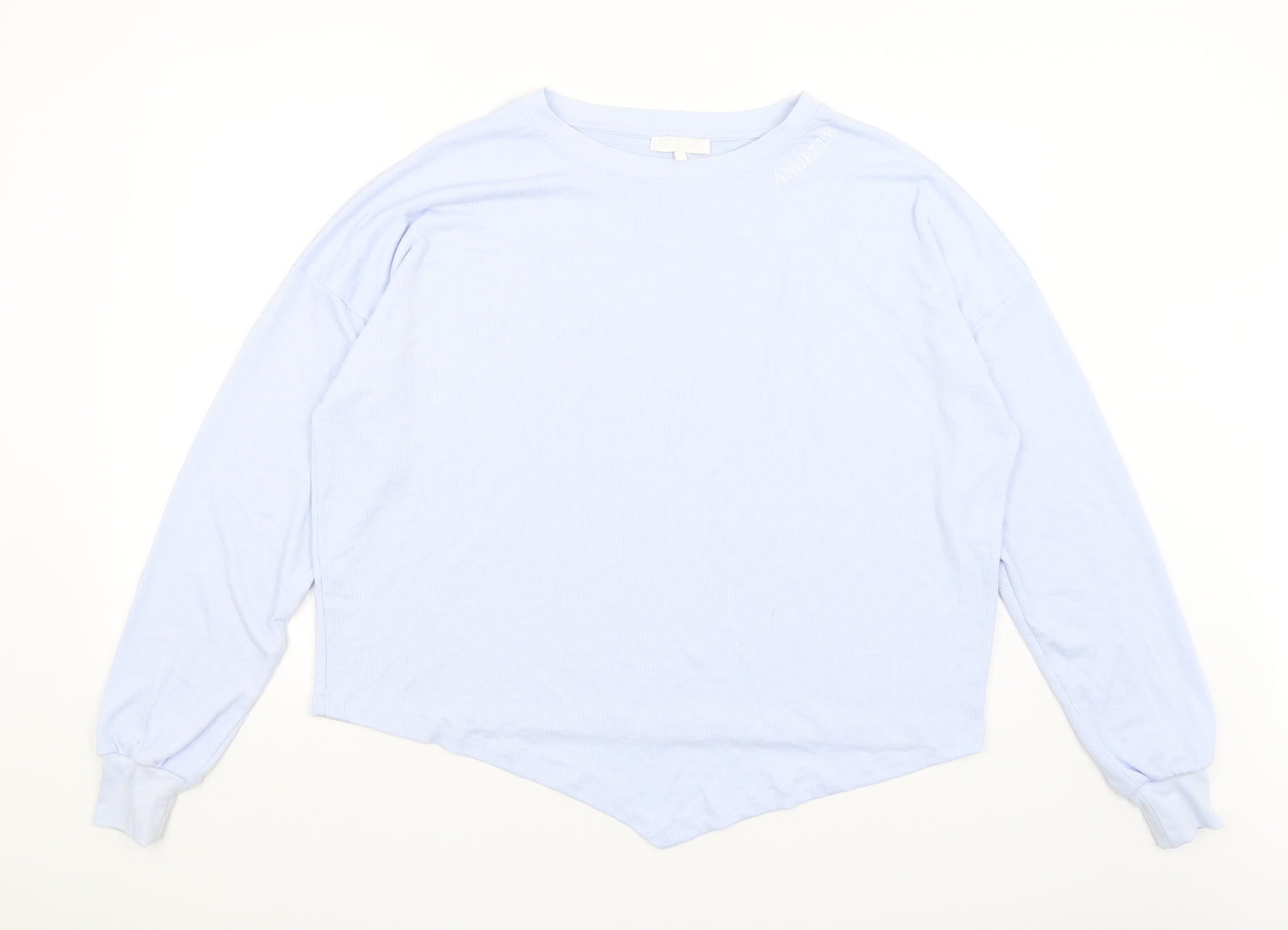 Angelle Womens Blue   Pullover Jumper Size S