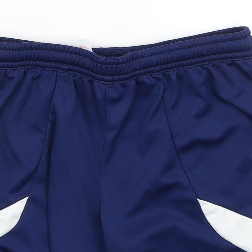 adidas Boys Blue   Bermuda Shorts Size S