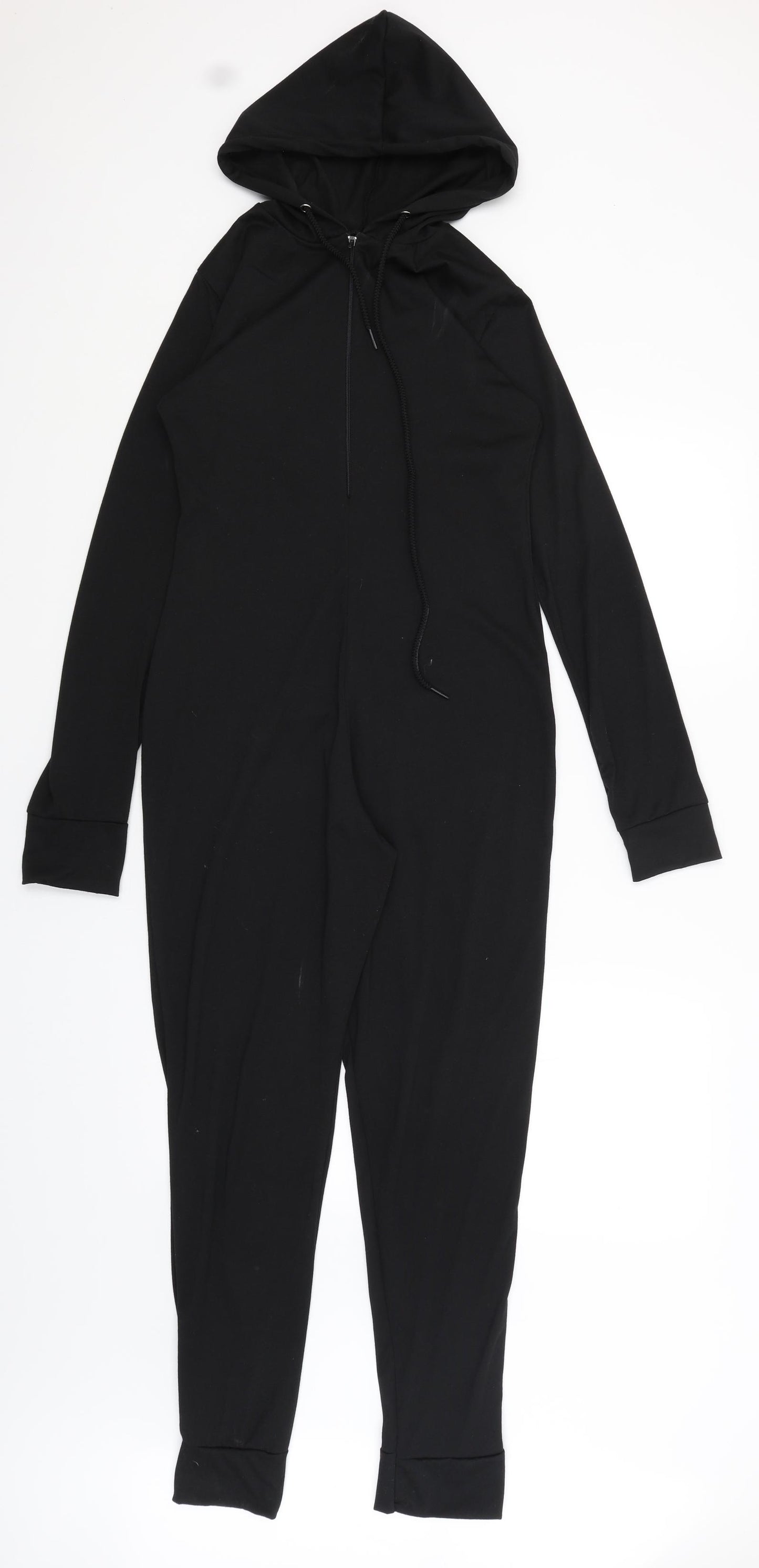 Pretty Little Thing Womens Black Solid  Top One Piece Size 8