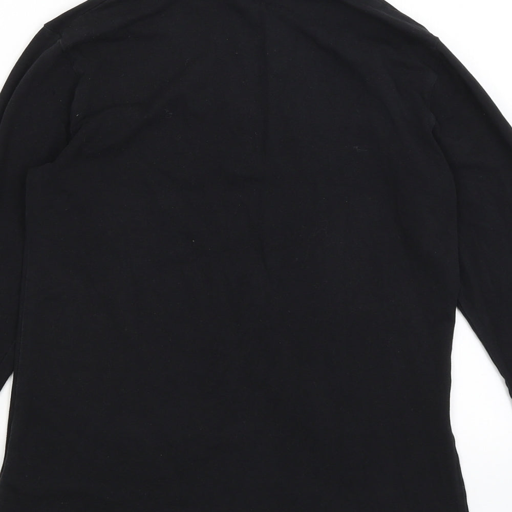 Atmosphere Womens Black   Basic T-Shirt Size 10