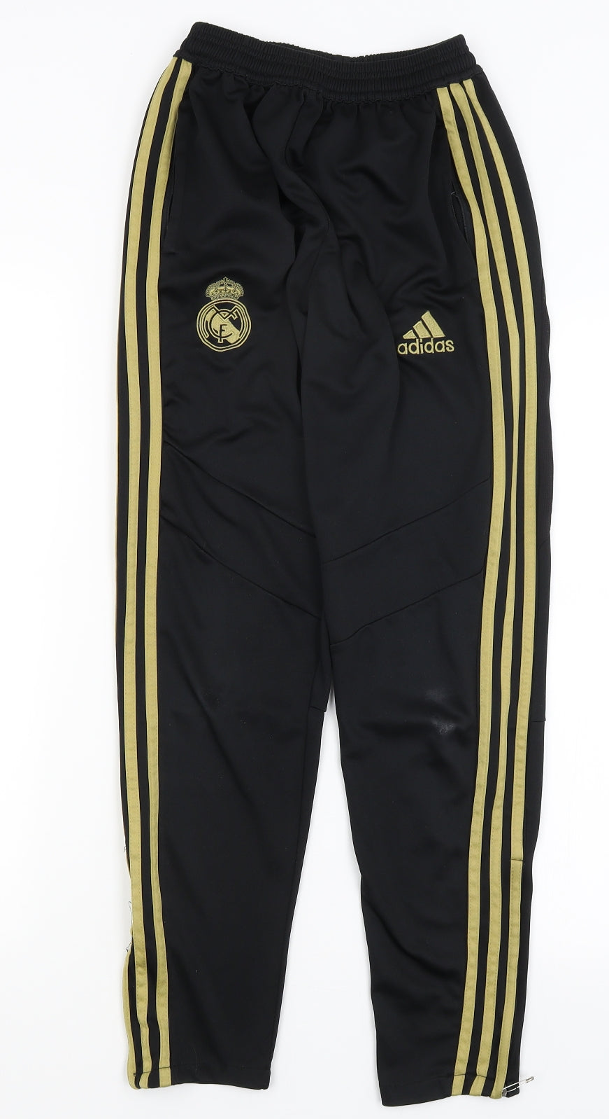 adidas Mens Black   Jogger Trousers Size S L26 in