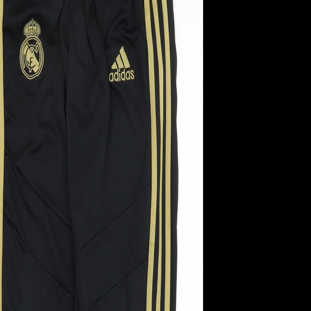 adidas Mens Black   Jogger Trousers Size S L26 in