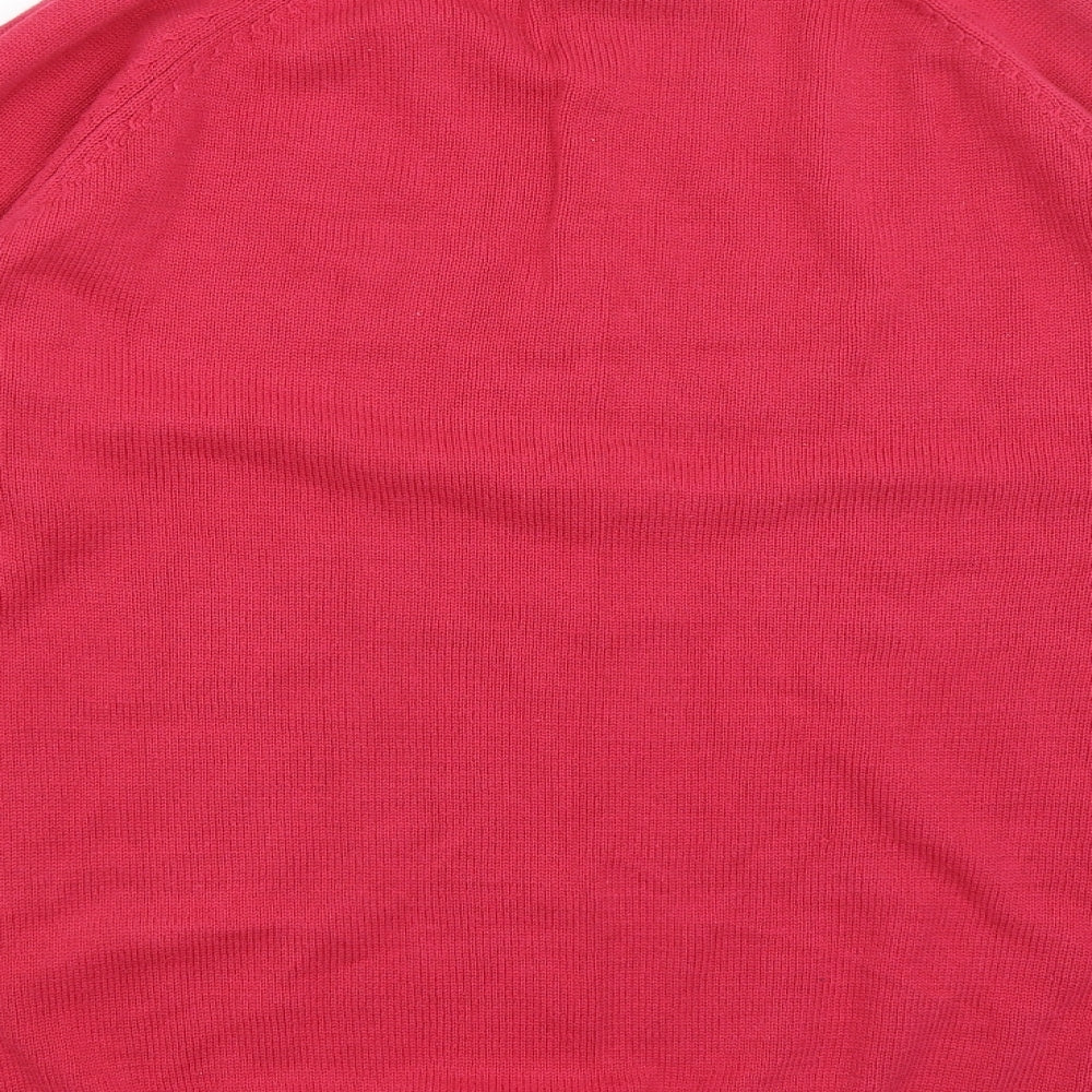Cotton Traders Womens Pink   Pullover Jumper Size XL