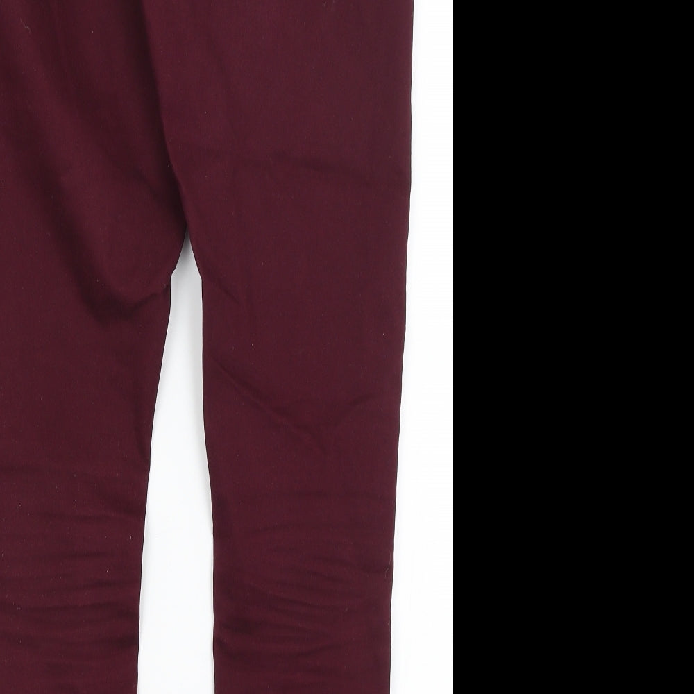 Matalan Womens Red   Jegging Jeans Size 14 L29 in