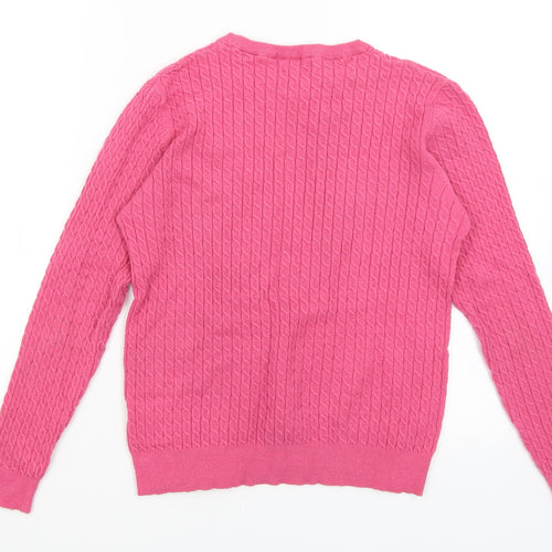 Papaya Womens Pink   Pullover Jumper Size 16