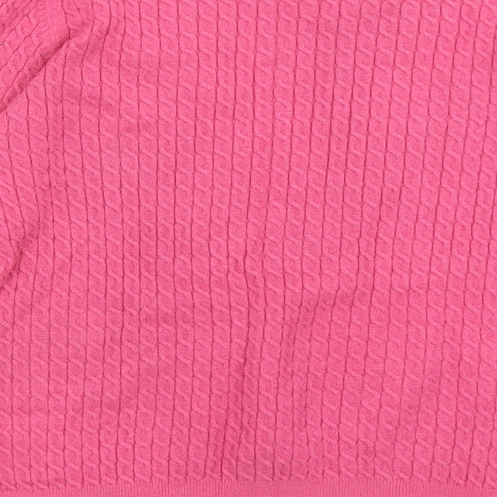 Papaya Womens Pink   Pullover Jumper Size 16