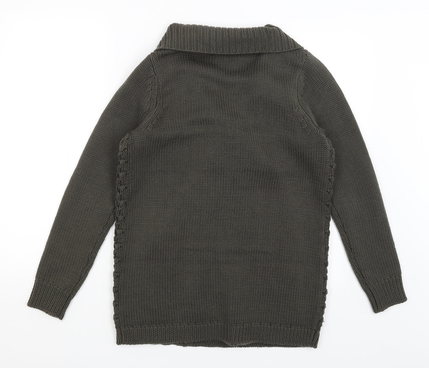 The White Company Womens Green   Cardigan Jumper Size 12