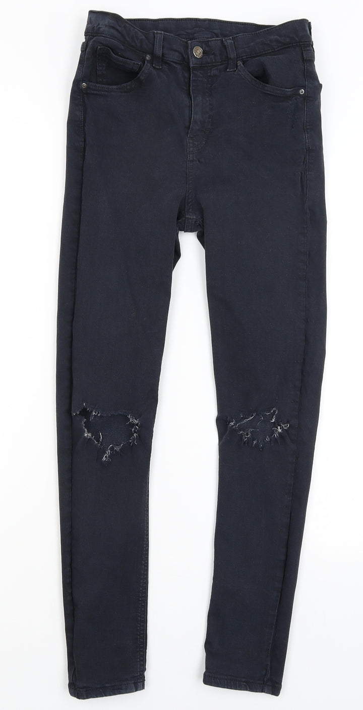 Topshop Mens Blue   Skinny Jeans Size 28 in L26 in