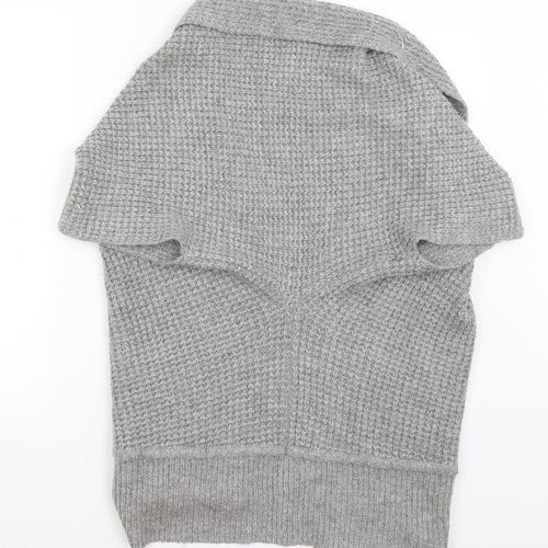 Papaya Womens Grey   Cardigan Jumper Size 12