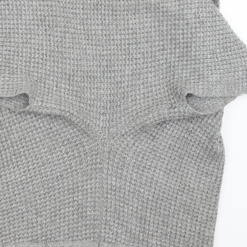 Papaya Womens Grey   Cardigan Jumper Size 12