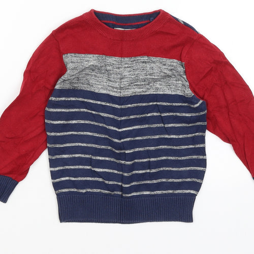 TU Baby Blue Striped  Pullover Jumper Size 12-18 Months