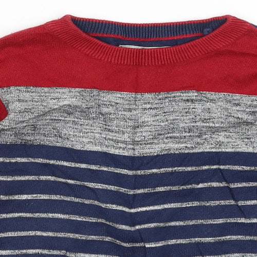 TU Baby Blue Striped  Pullover Jumper Size 12-18 Months