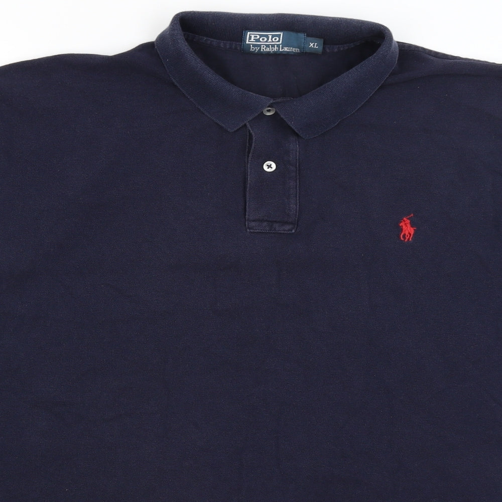 Ralph Lauren Mens Blue    Polo Size XL