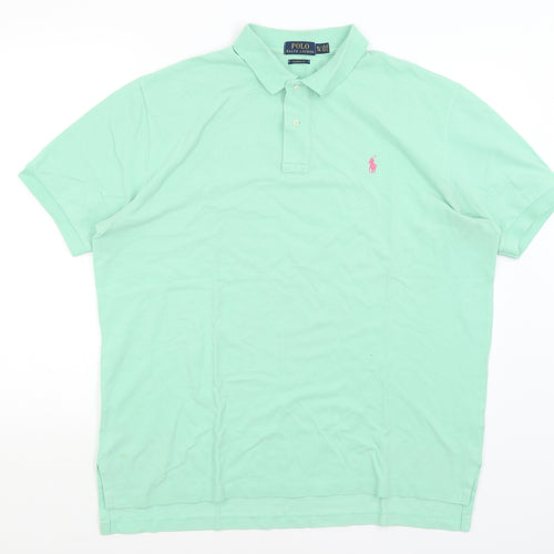 Ralph Lauren Mens Green    Polo Size XL