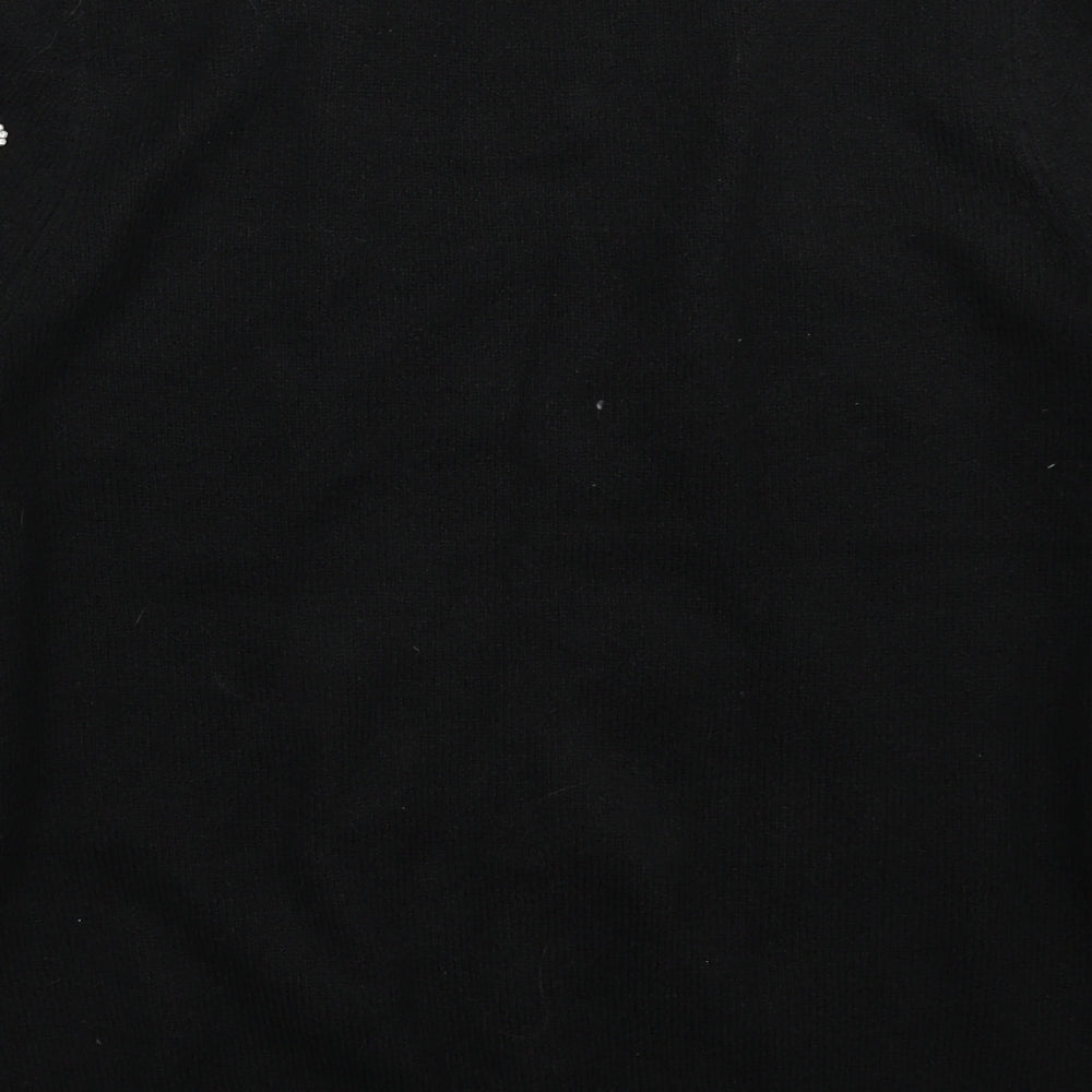 George Womens Black  Knit Pullover Jumper Size M