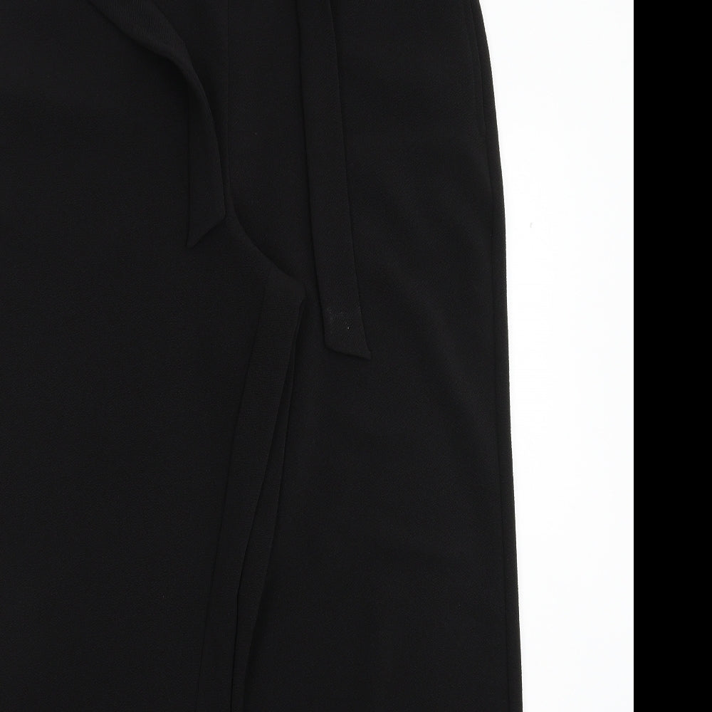 George Womens Black   Dress Pants Trousers Size 14 L29 in
