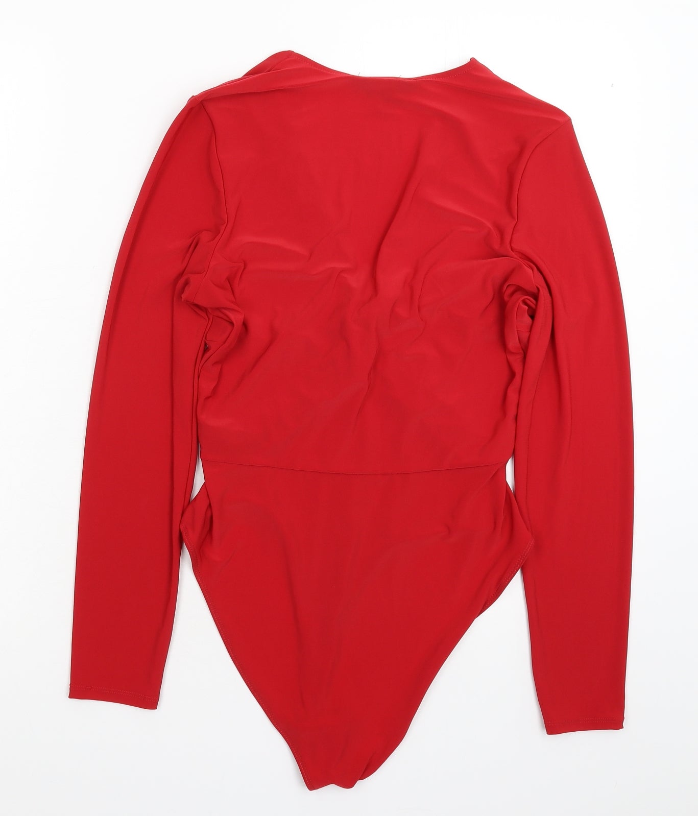 Miss Selfridge Womens Red   Bodysuit One-Piece Size 14