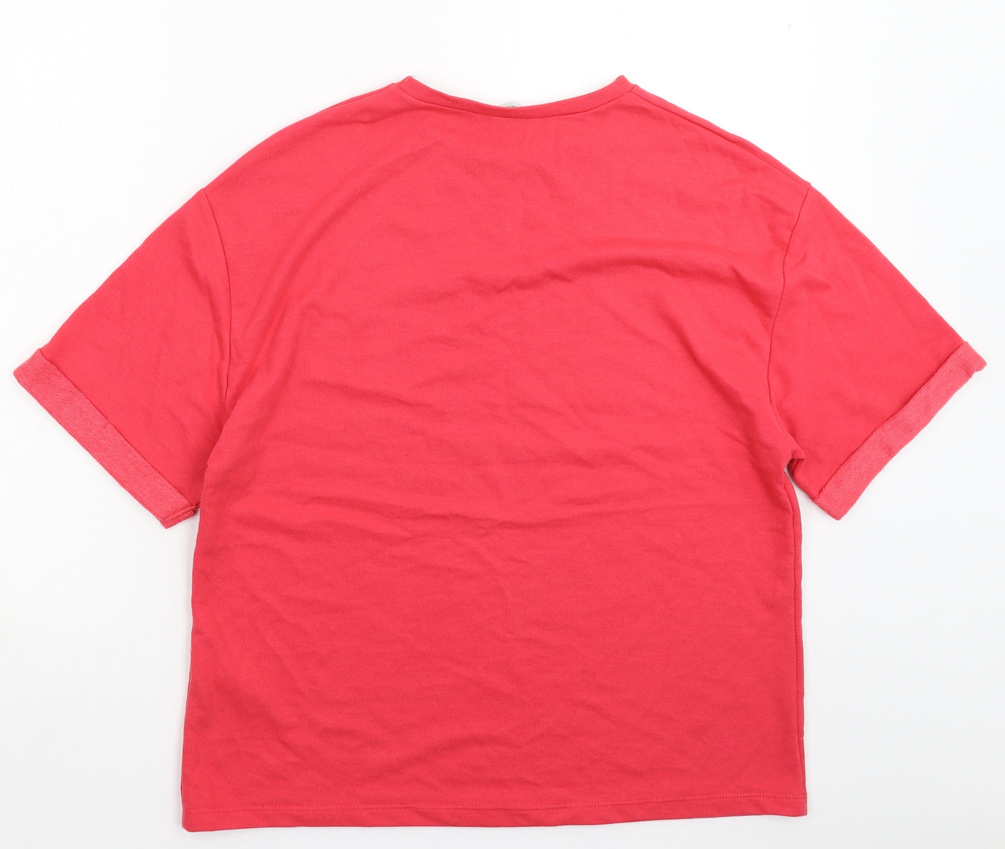Zara Womens Pink   Basic T-Shirt Size M