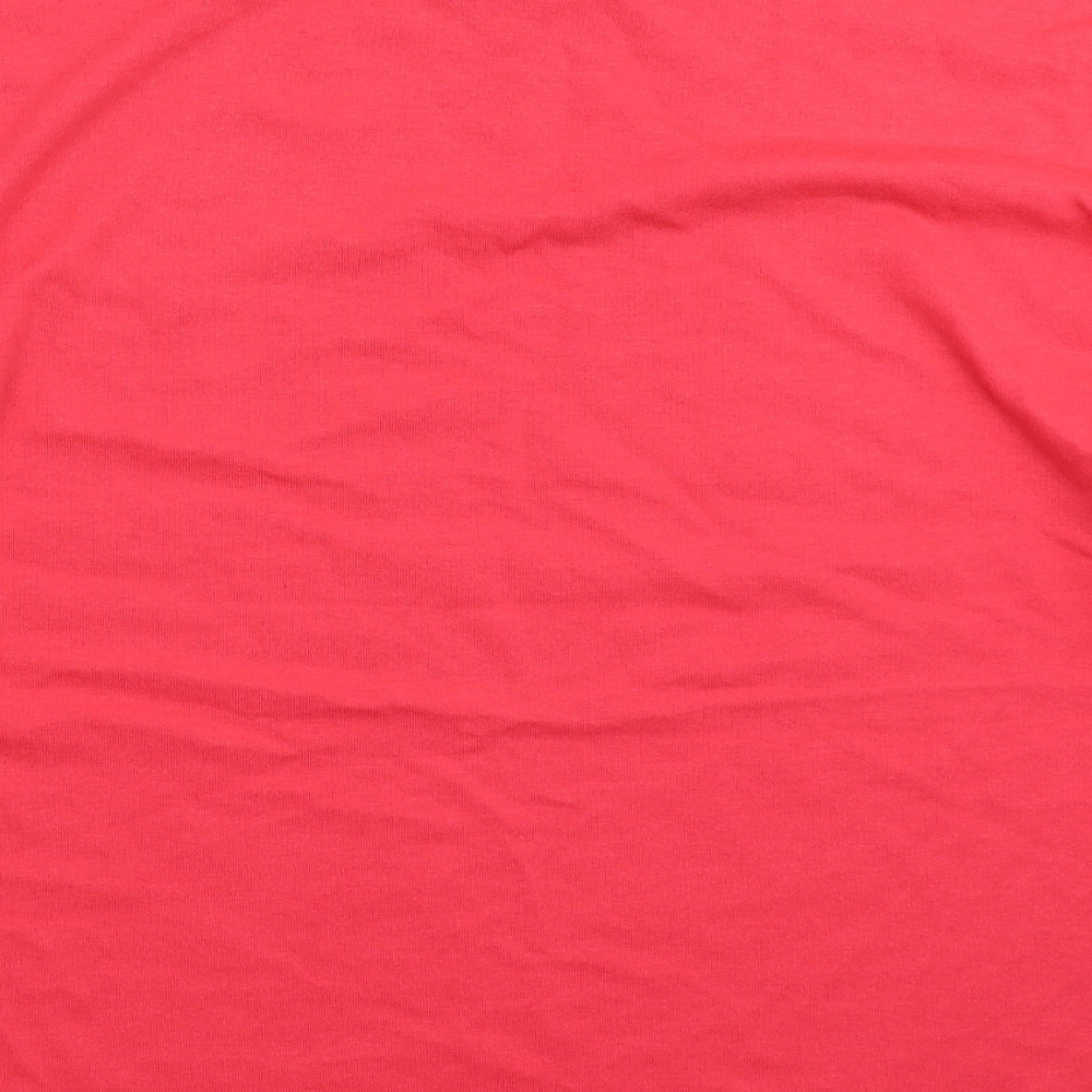 Zara Womens Pink   Basic T-Shirt Size M