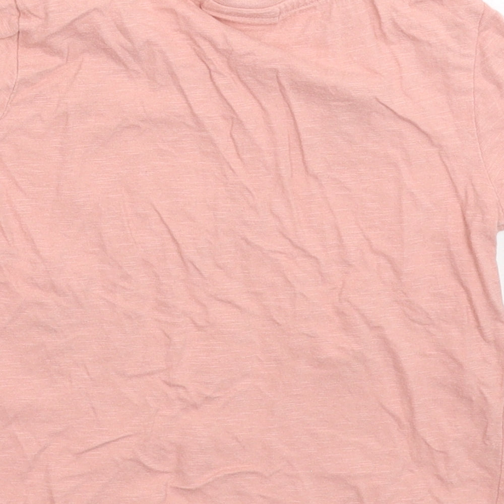 Matalan Girls Pink   Basic T-Shirt Size 6 Years