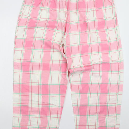 F&F Womens Multicoloured Check  Cami Pyjama Pants Size 22