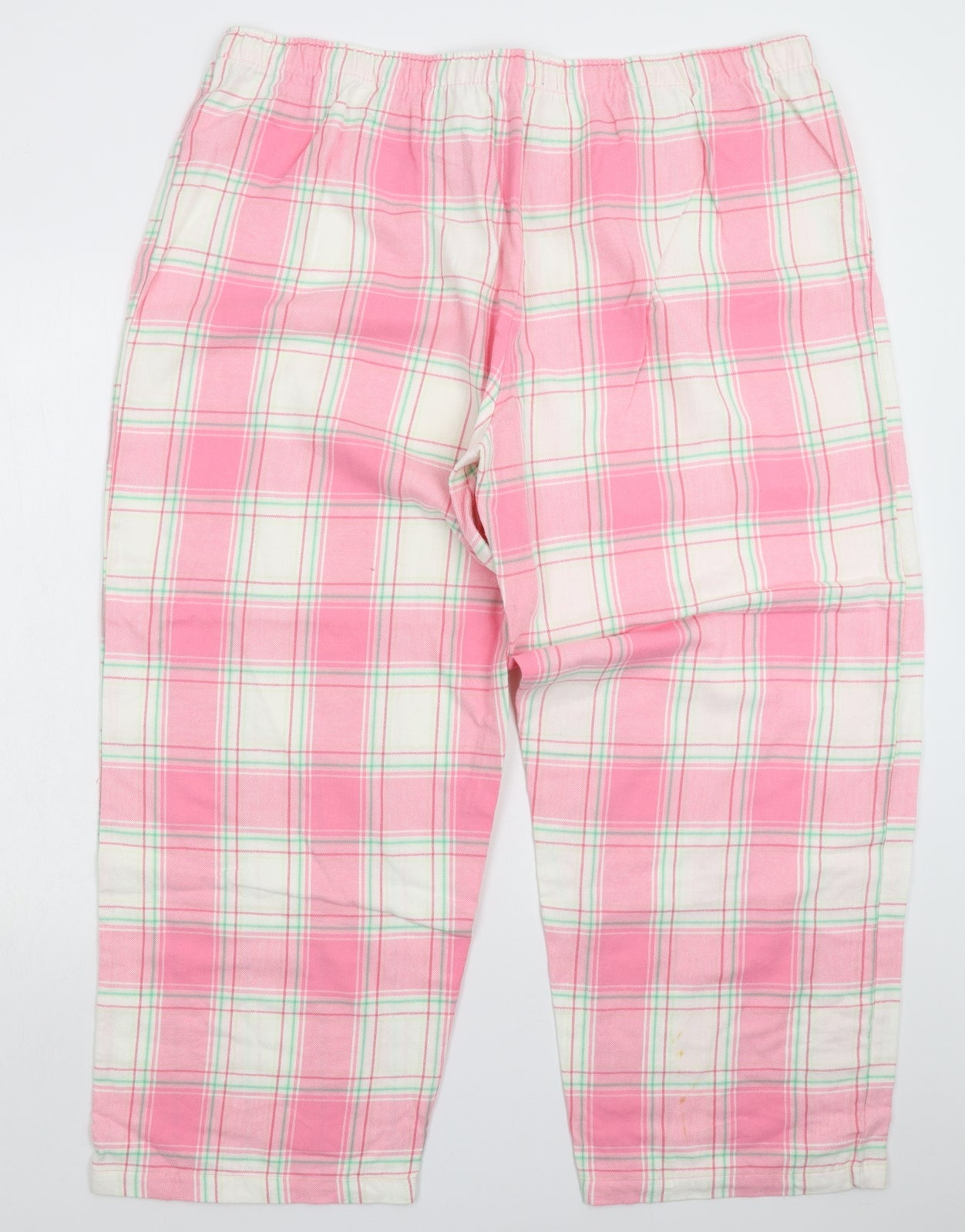 F&F Womens Multicoloured Check  Cami Pyjama Pants Size 22