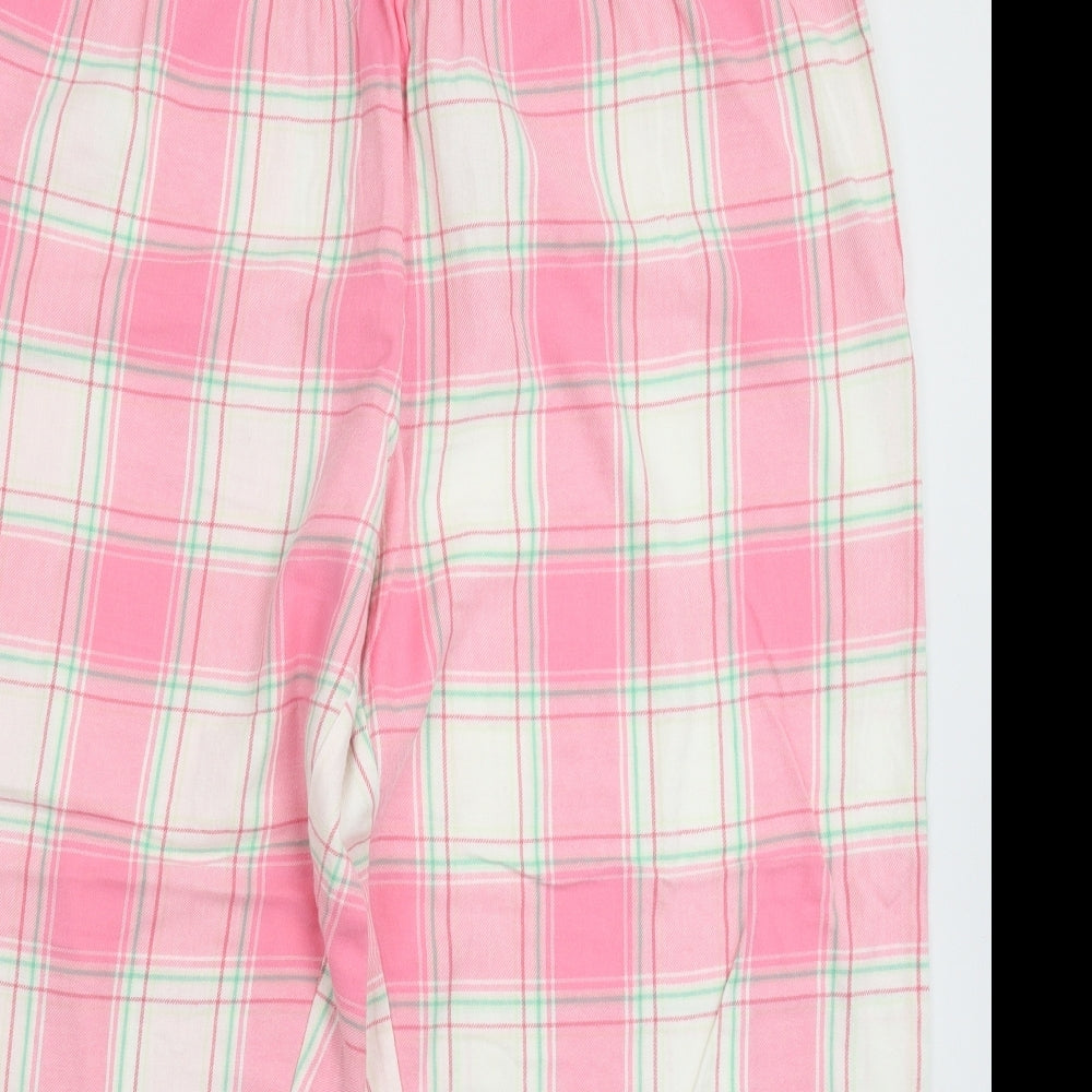 F&F Womens Multicoloured Check  Cami Pyjama Pants Size 22
