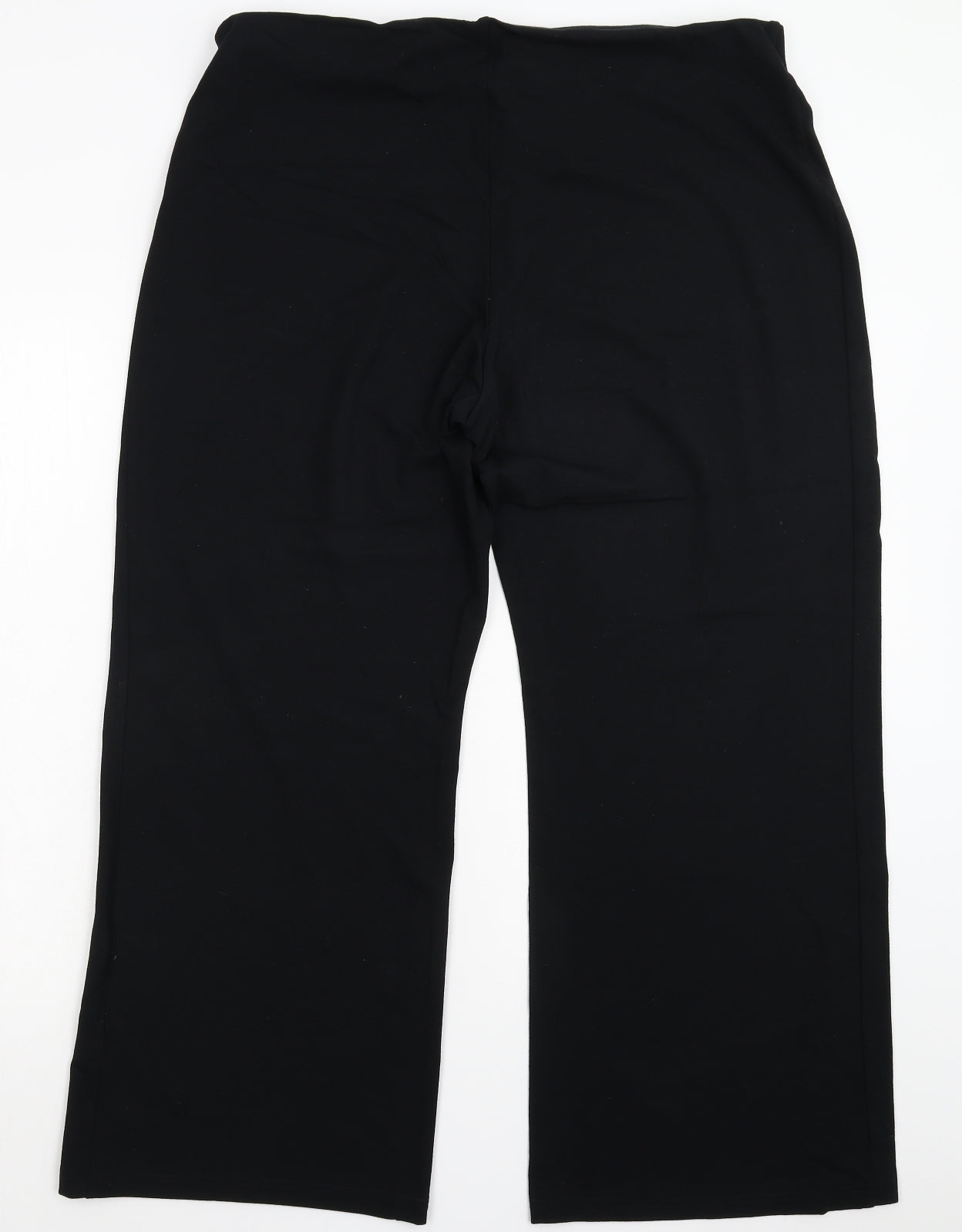 Marks and Spencer Womens Black   Trousers  Size 20 L28 in