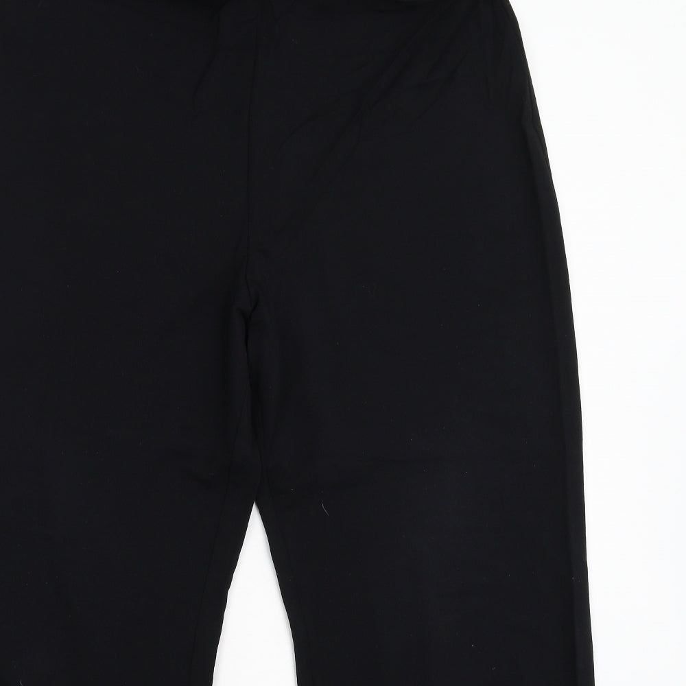 Marks and Spencer Womens Black   Trousers  Size 20 L28 in