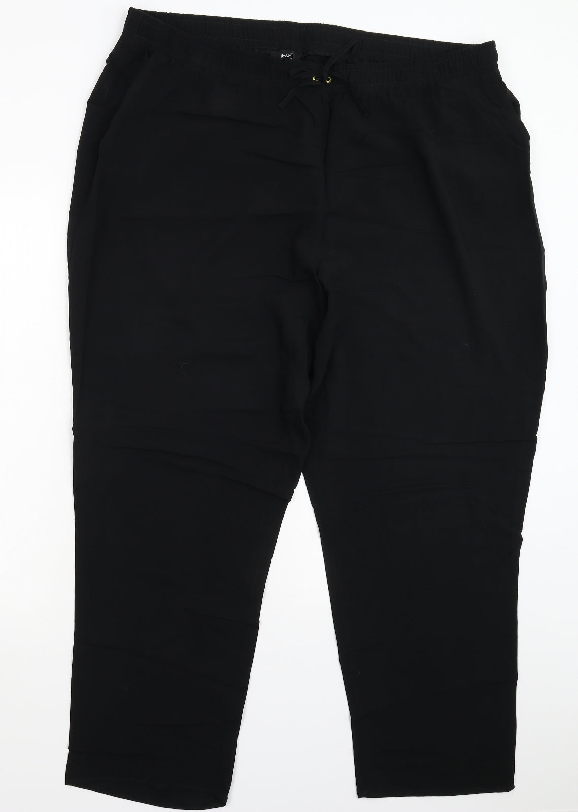 Marks and Spencer Womens Black   Trousers  Size 22 L27 in