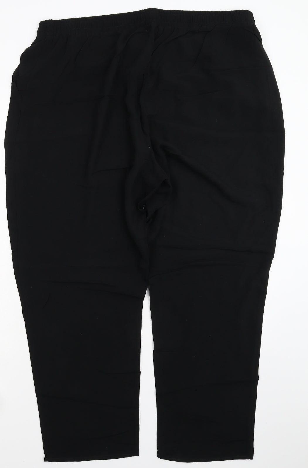 Marks and Spencer Womens Black   Trousers  Size 22 L27 in
