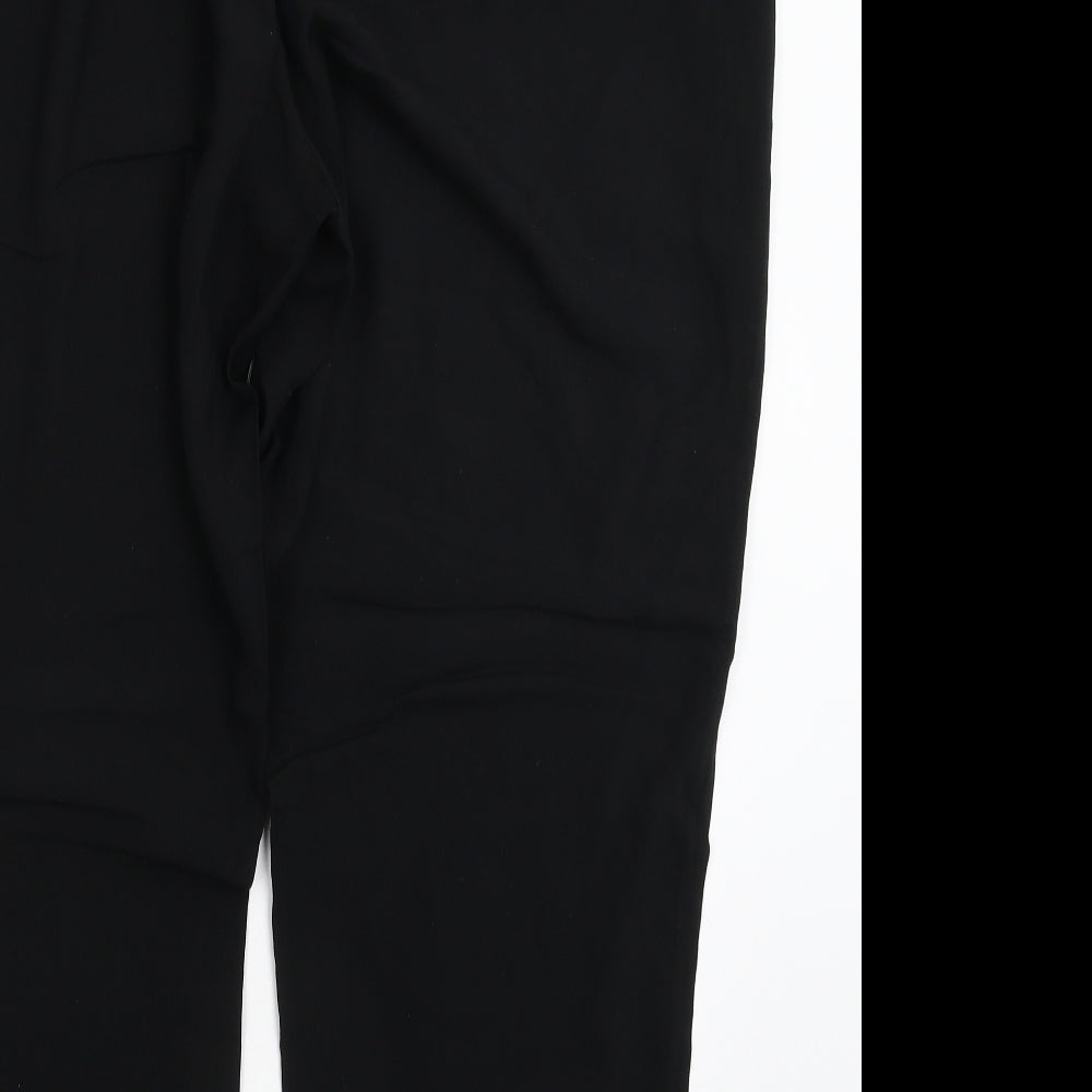 Marks and Spencer Womens Black   Trousers  Size 22 L27 in