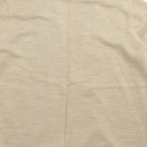 Papaya Womens Beige  Knit Cardigan Jumper Size 16