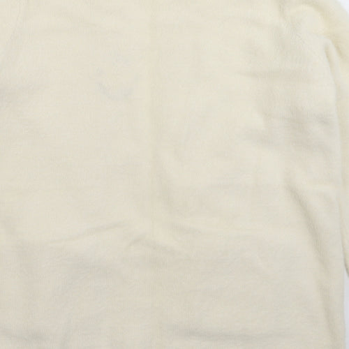 Papaya Womens Beige  Knit Cardigan Jumper Size M