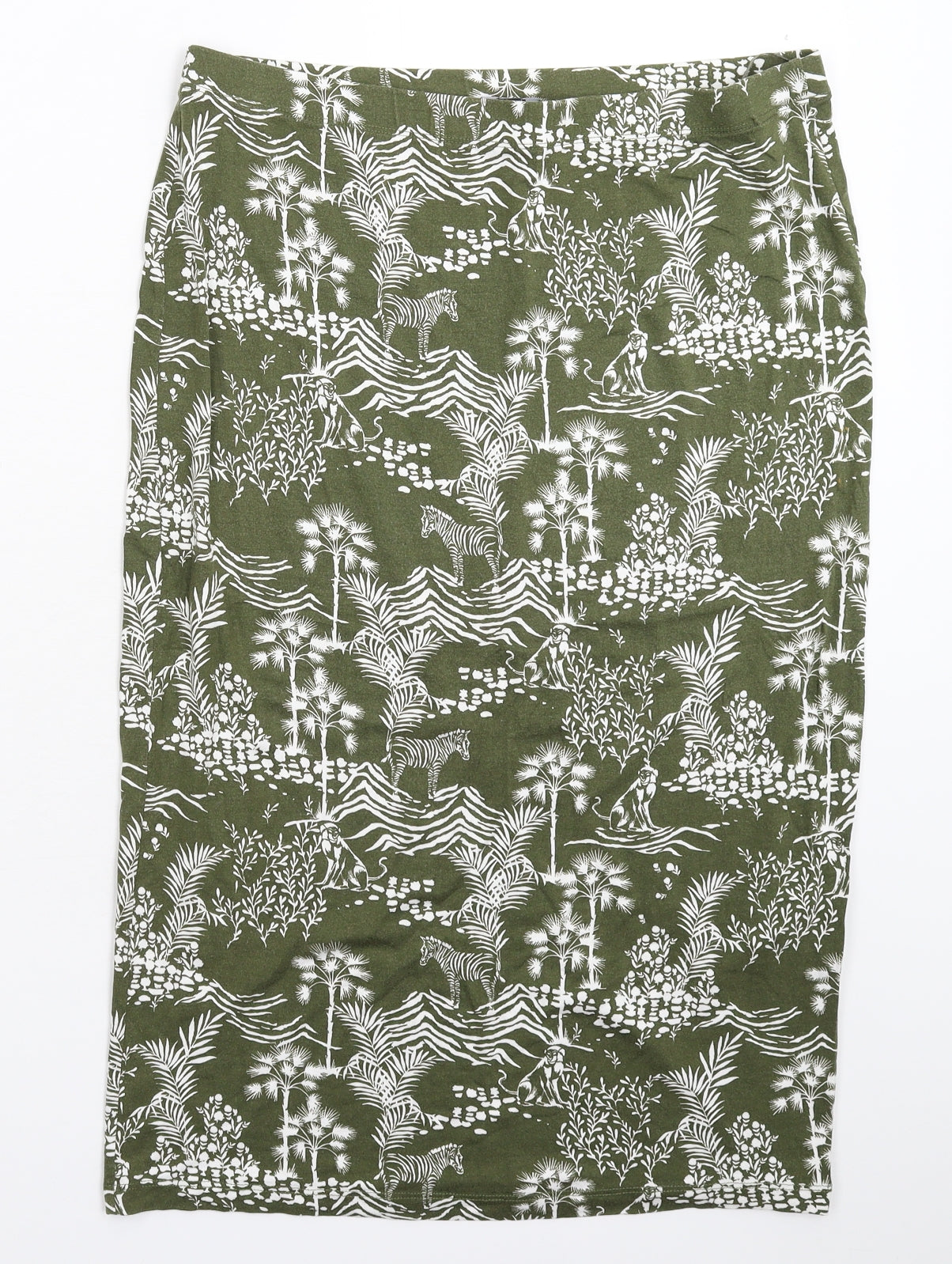 Peacocks Womens Green   Straight & Pencil Skirt Size 14