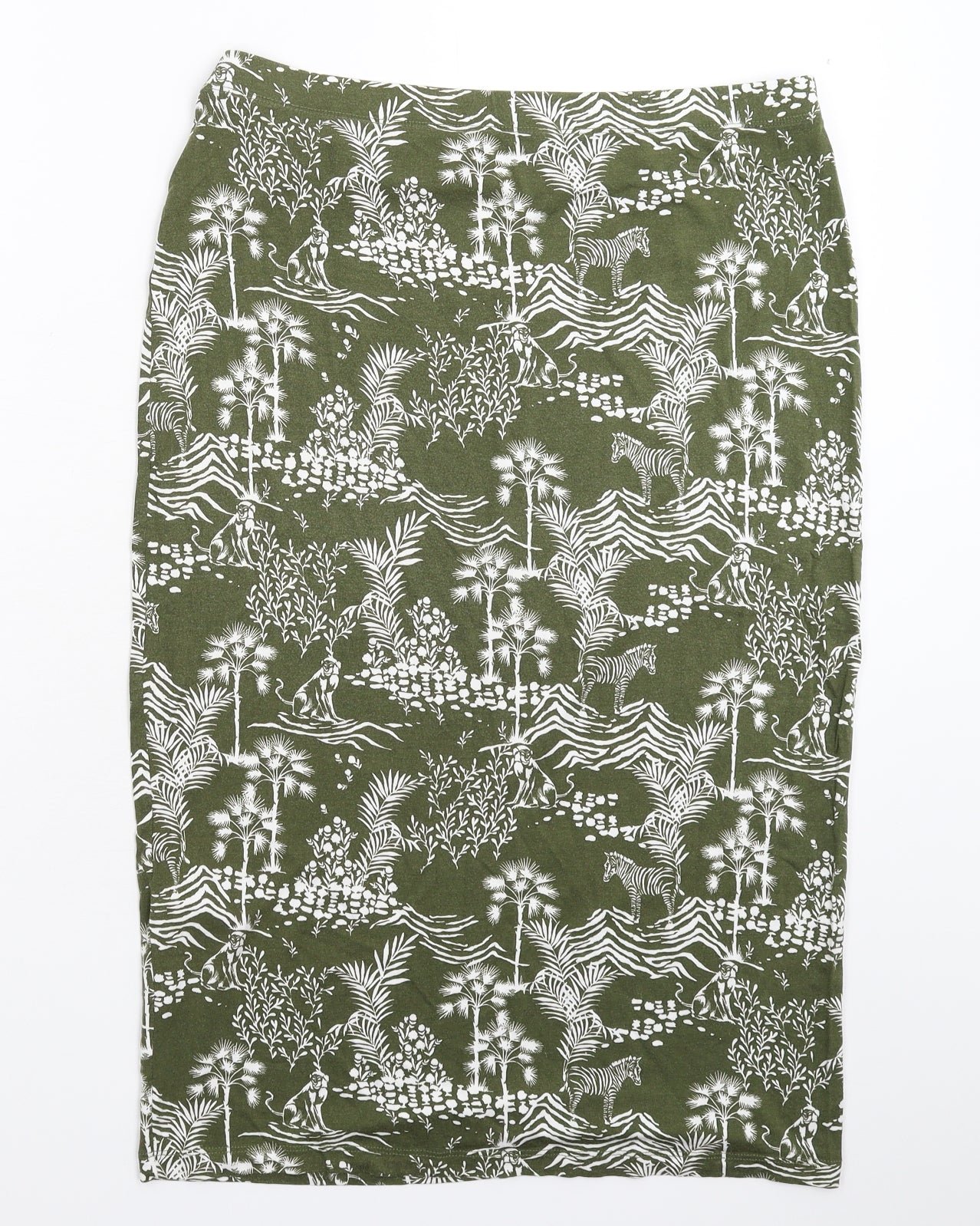 Peacocks Womens Green   Straight & Pencil Skirt Size 14