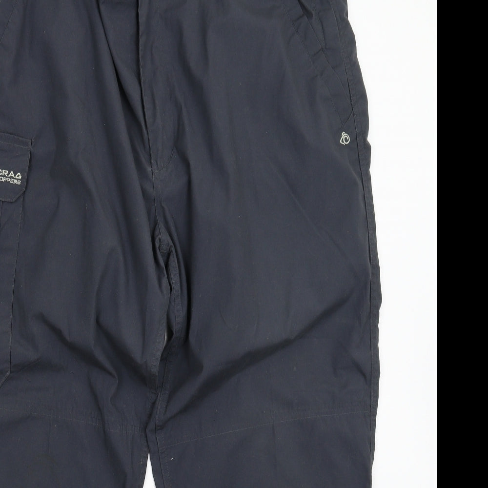 Craghoppers Mens Grey   Cargo Trousers Size 38 L28 in