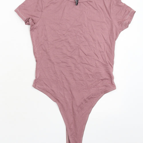 As You Womens Grey   Bodysuit One-Piece Size 10