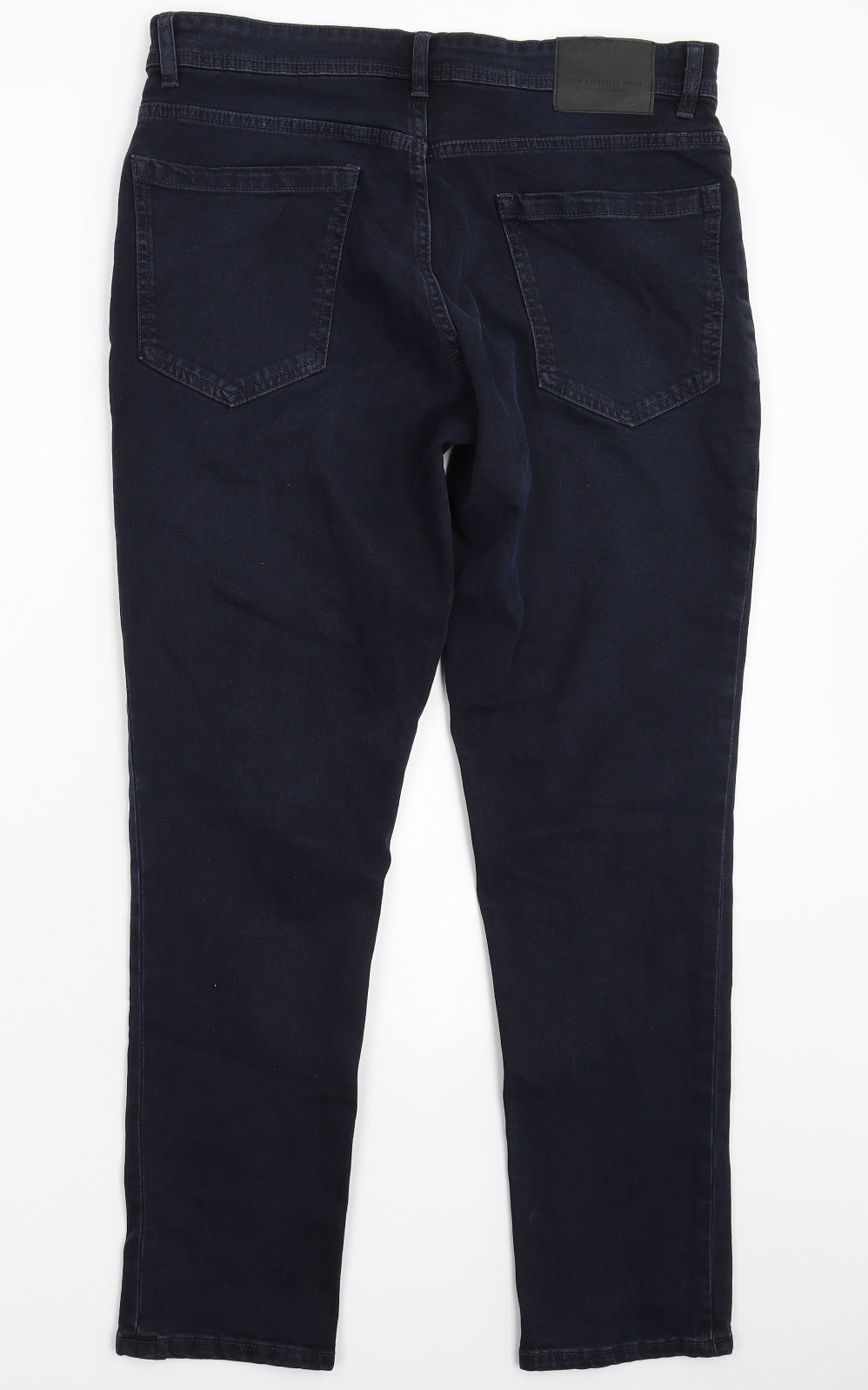F&F Mens Blue  Denim Tapered Jeans Size 34 L30 in