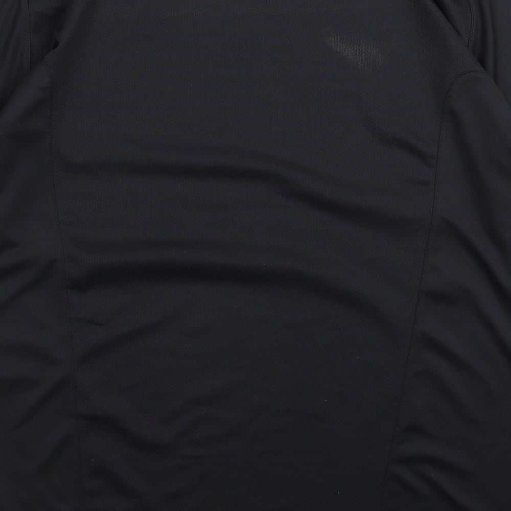 Nike Mens Black Geometric  Jersey T-Shirt Size L