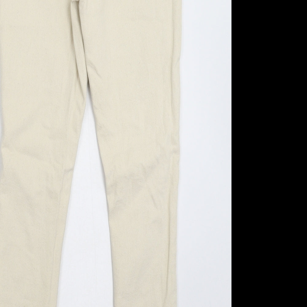 George Womens White  Denim Skinny Jeans Size 10 L28 in