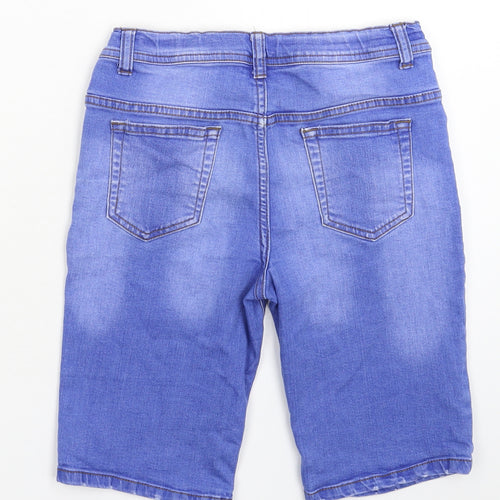Denim & Co. Boys Blue  Denim Bermuda Shorts Size 11-12 Years