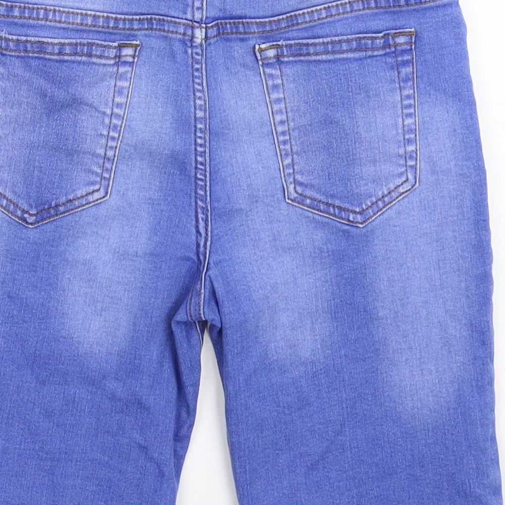 Denim & Co. Boys Blue  Denim Bermuda Shorts Size 11-12 Years