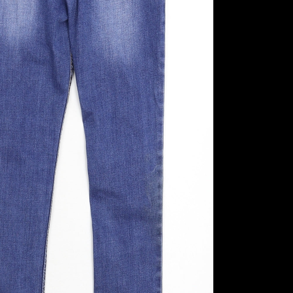 Denim & Co. Girls Blue  Denim Skinny Jeans Size 12-13 Years