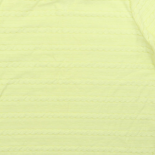 BM Womens Yellow   Basic T-Shirt Size S